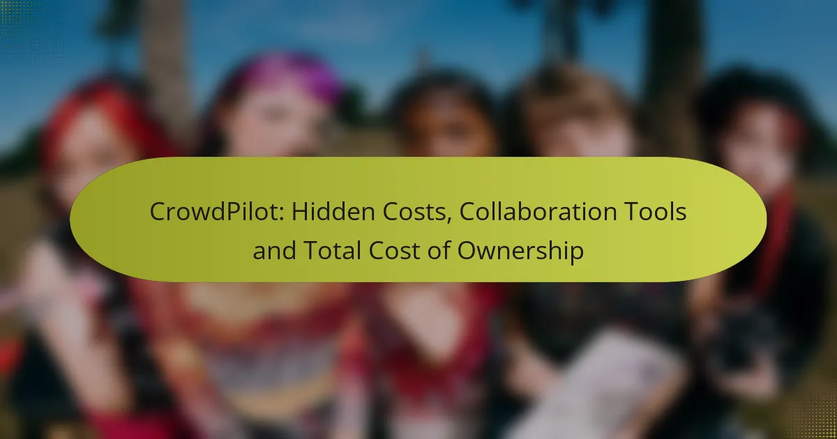 CrowdPilot: Hidden Costs, Collaboration Tools and Total Cost of Ownership