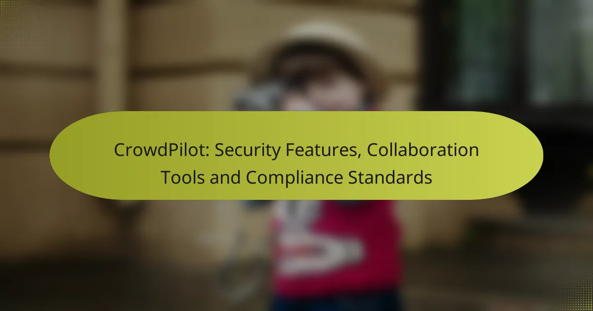 CrowdPilot: Security Features, Collaboration Tools and Compliance Standards