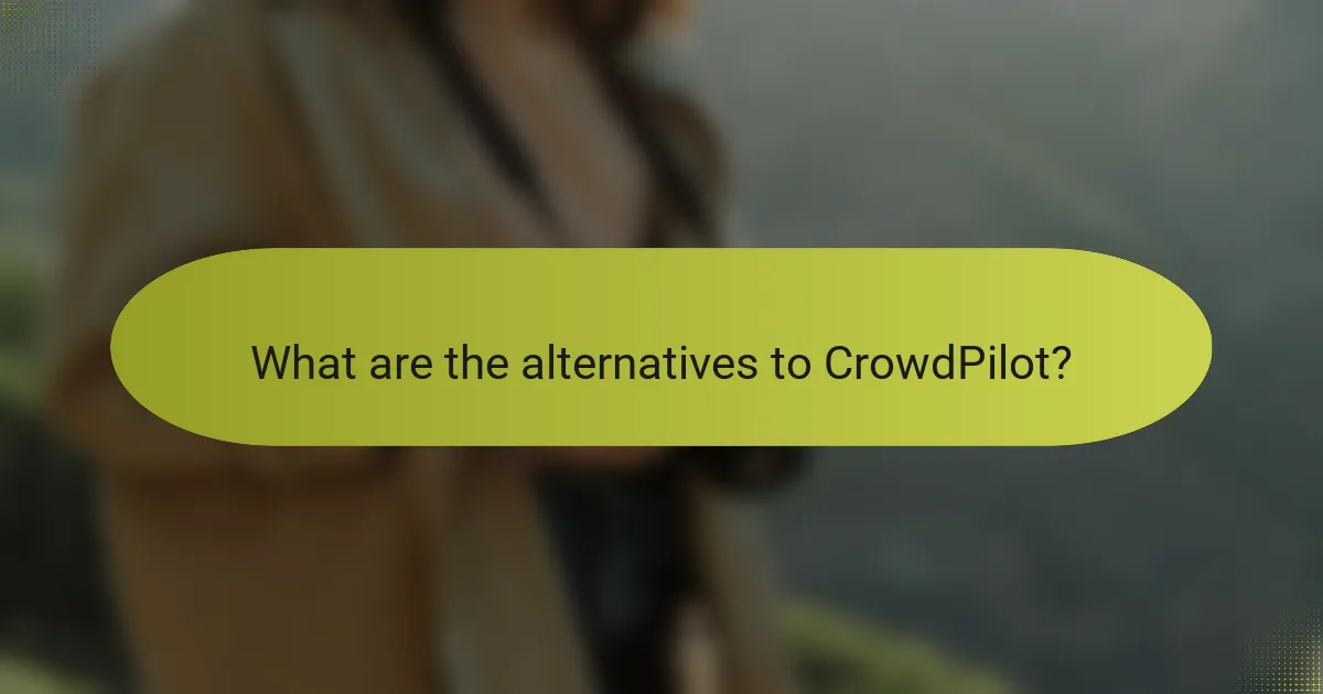 What are the alternatives to CrowdPilot?